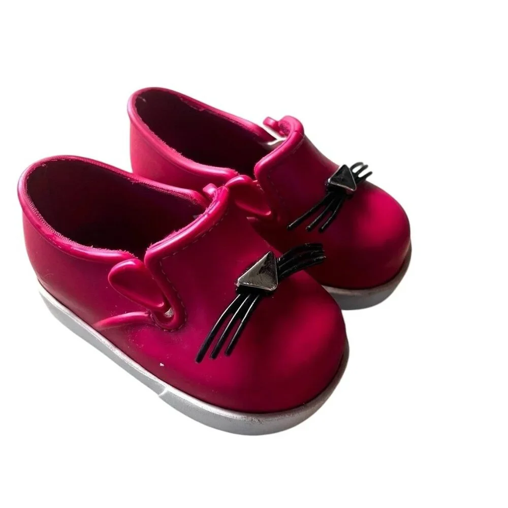 Mini Melissa Toddler Pink Cat Shoes Size 5